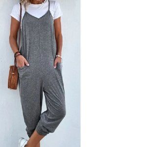 NWT Dual Keyhole Back Cami Jumpsuit Without Tee